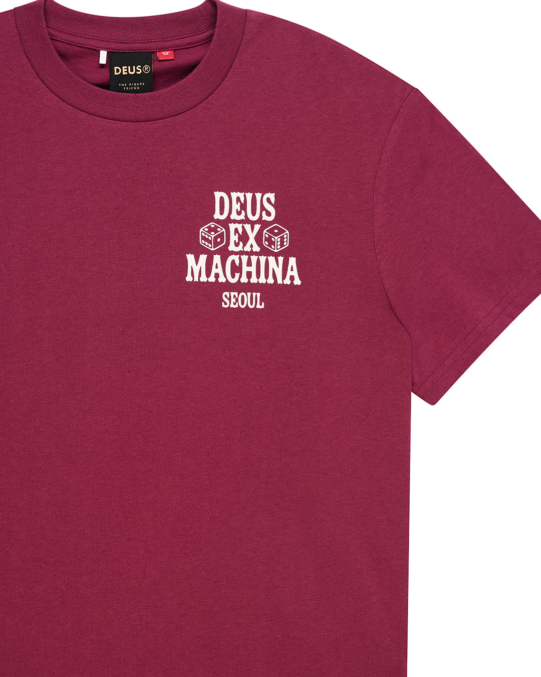 Seoul Ceramic Tee - Burgundy