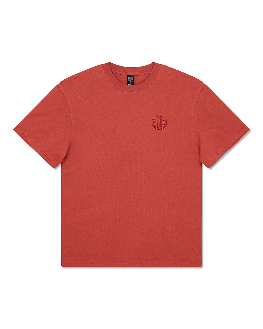 Pill Logo Tee Embroidered - Terracotta