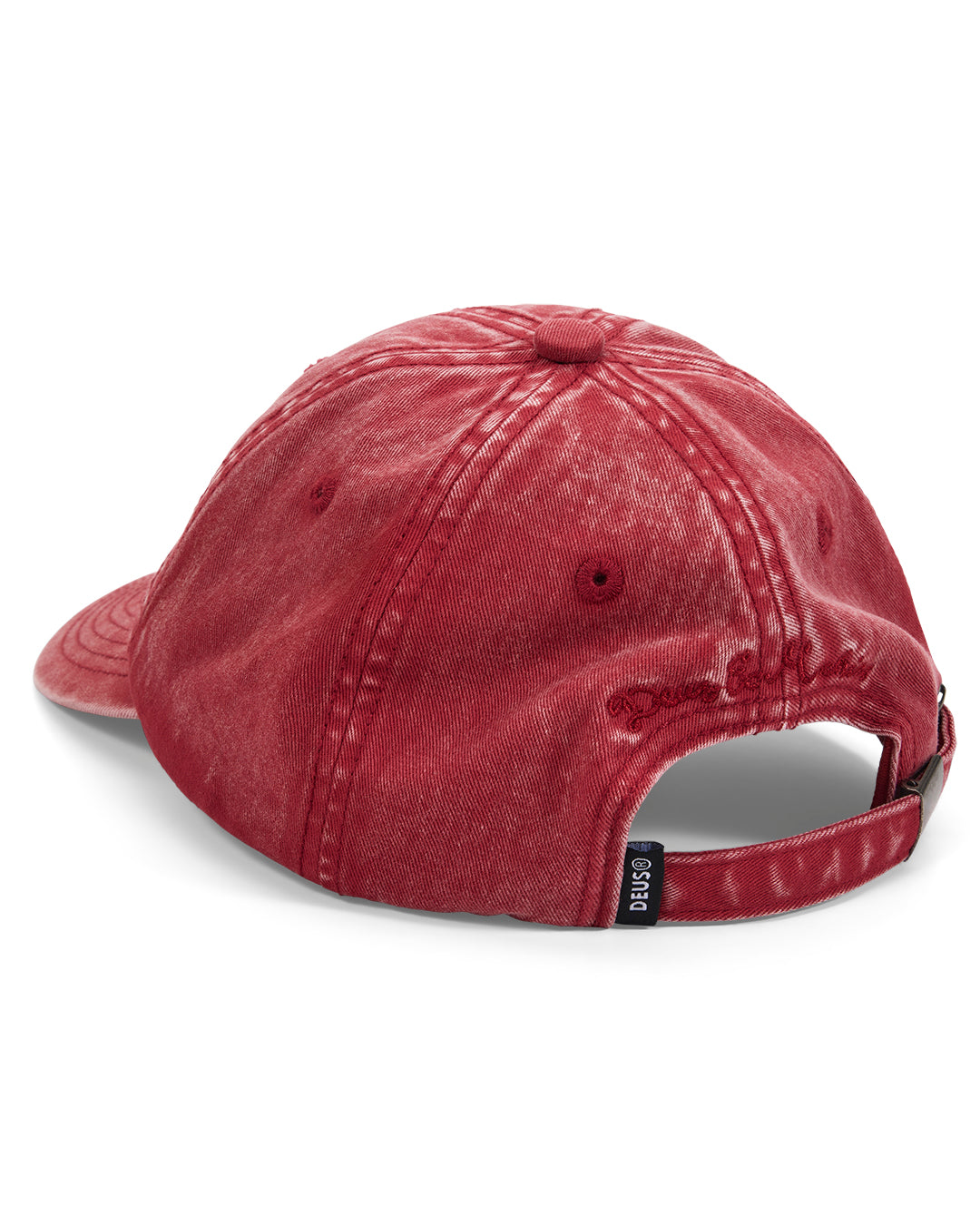 Shield Garment Dyed Dad Cap - Lava Falls Red
