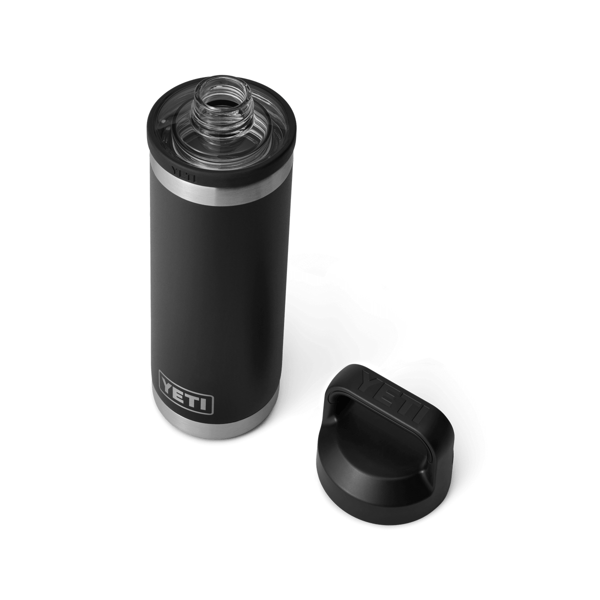 Rambler 18 oz Bottle with Chug Cap - Black