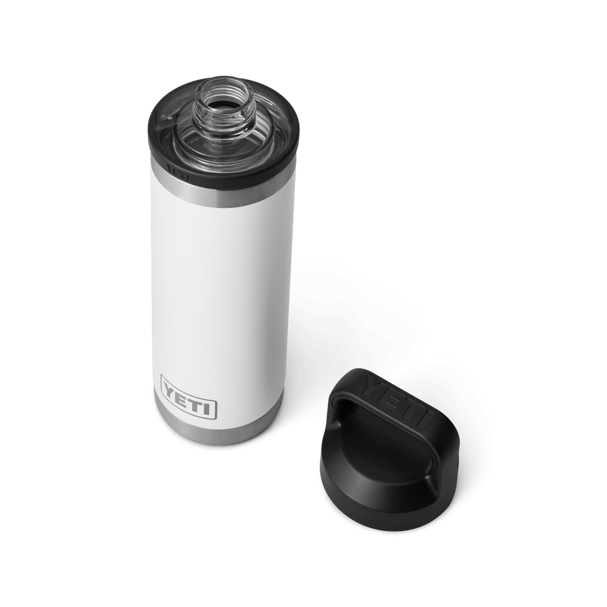 Rambler 18 oz Bottle with Chug Cap - White