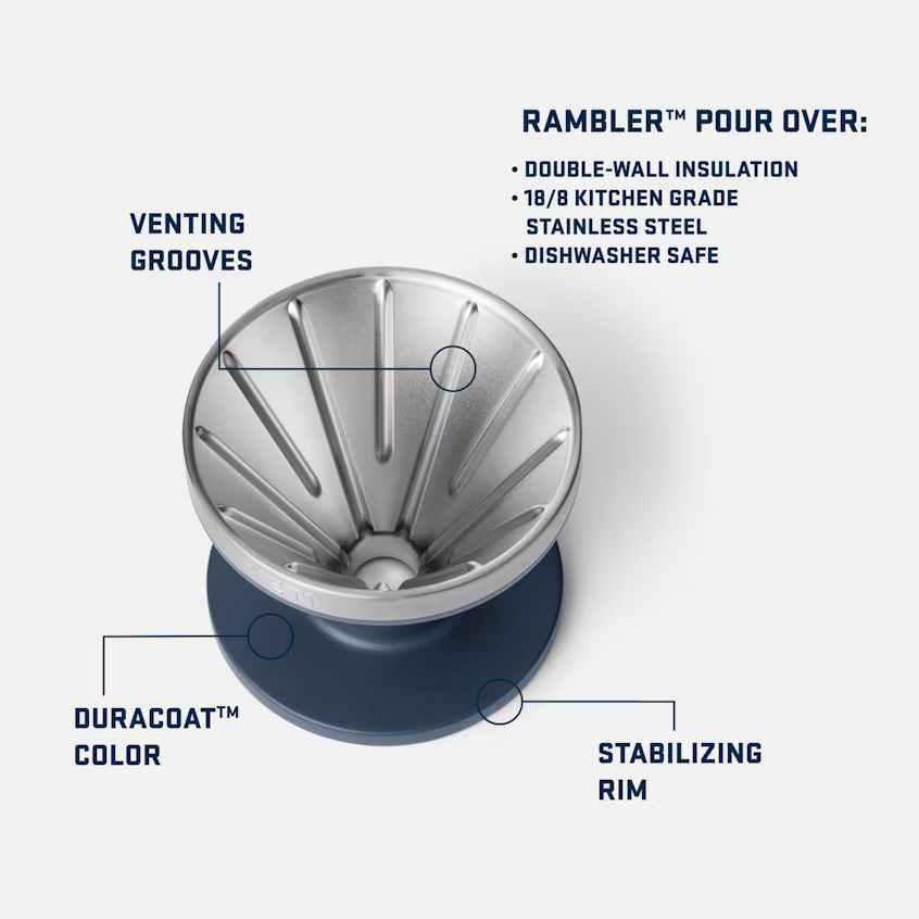 Rambler Pour Over - Black