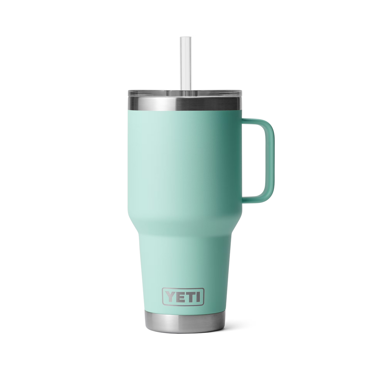 Rambler 35 oz Straw Mug - Seafoam