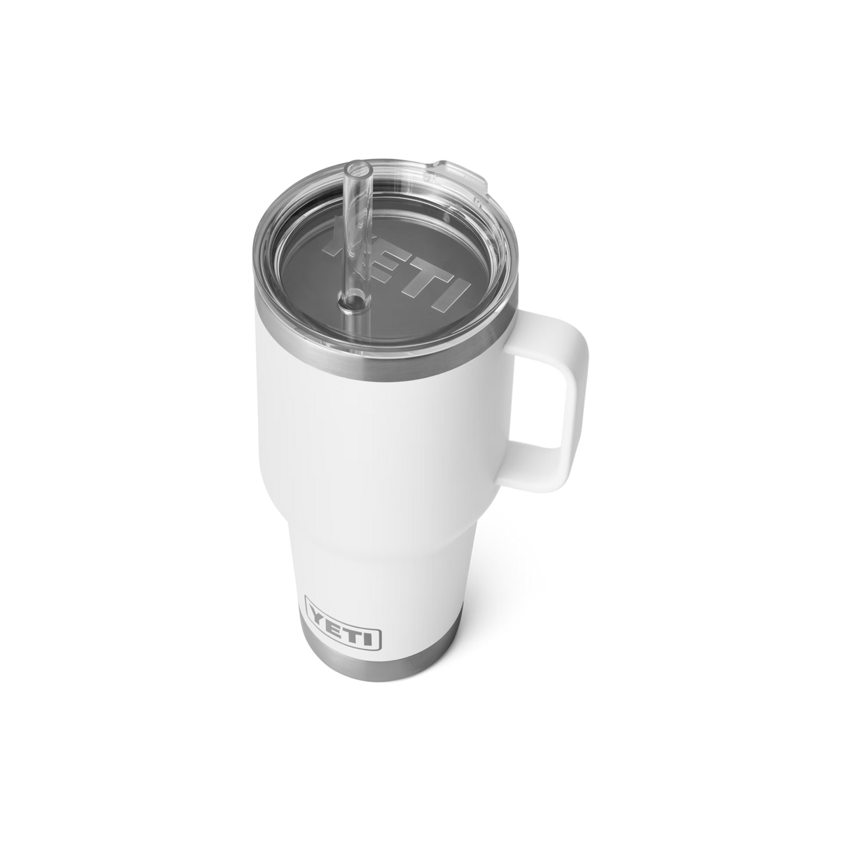 Rambler 35 oz Straw Mug - White