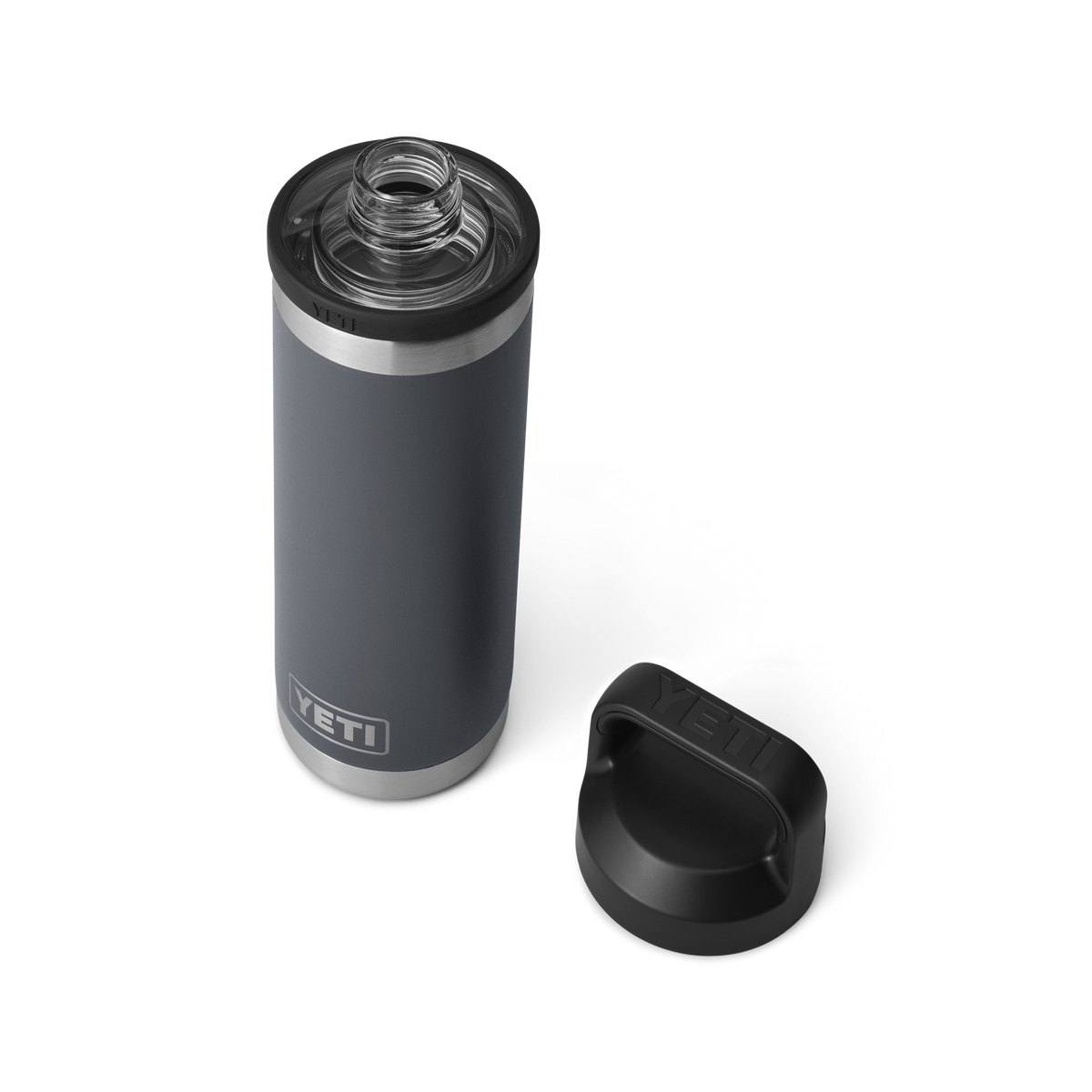 Rambler 18 oz Bottle with Chug Cap - Charcoal
