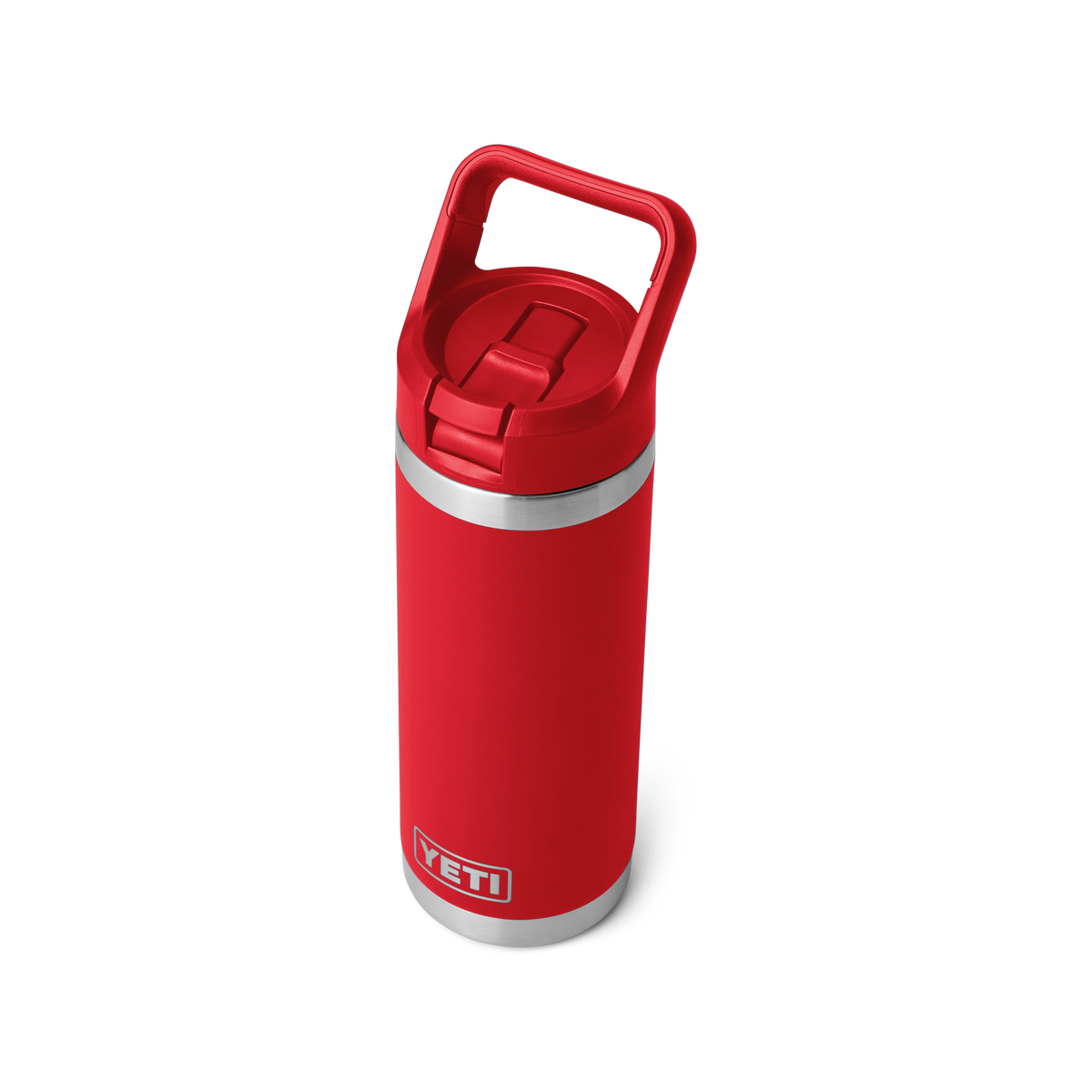 Rambler 18 oz Bottle with Straw Cap - Rescue Red