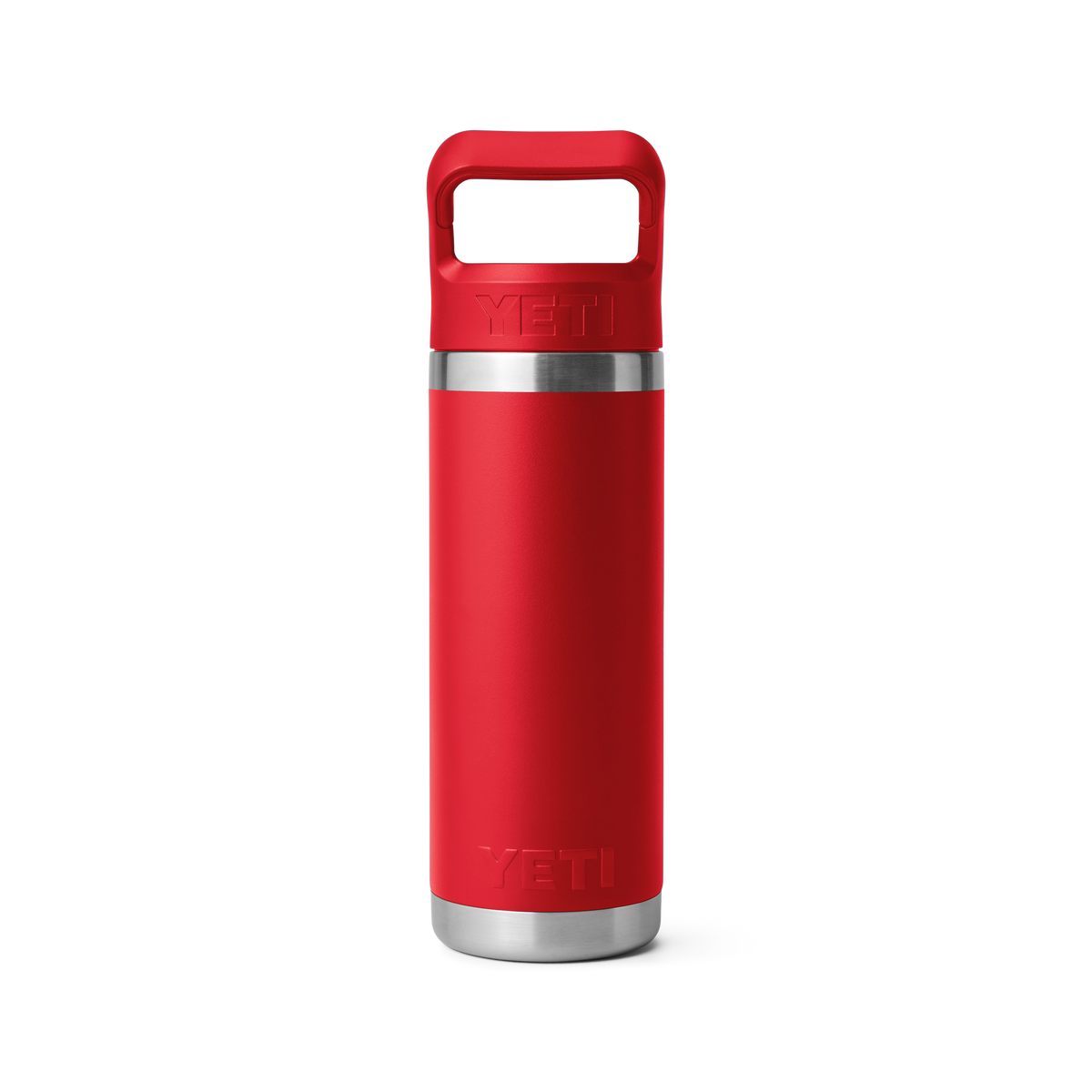 Rambler 18 oz Bottle with Straw Cap - Rescue Red