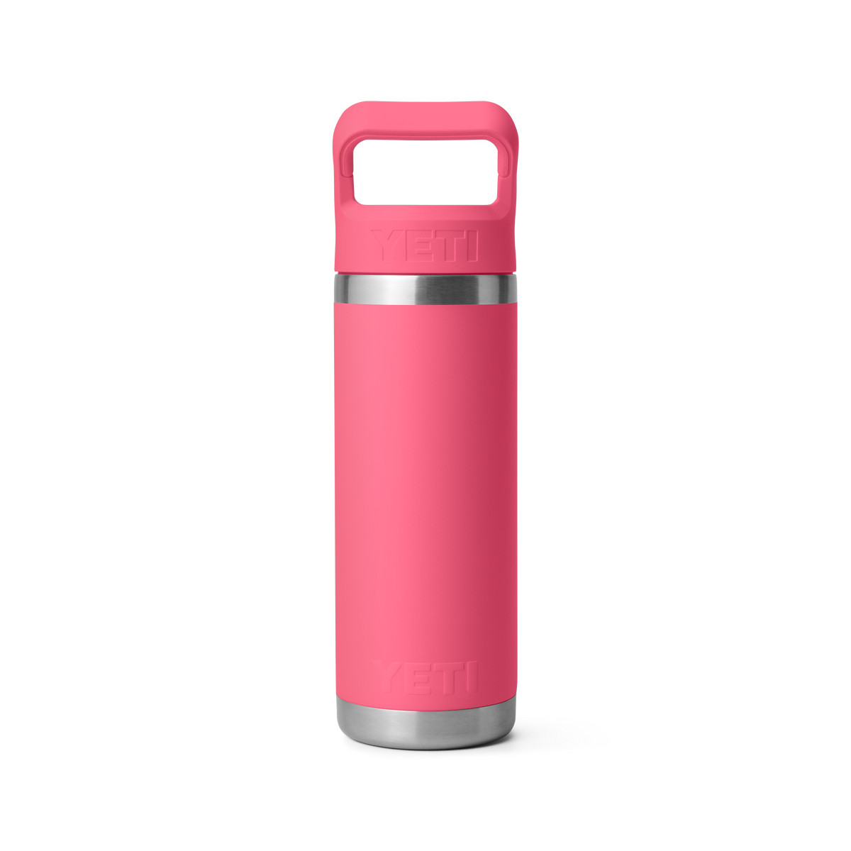 Rambler 18 oz Bottle with Straw Cap - Tropical Pink