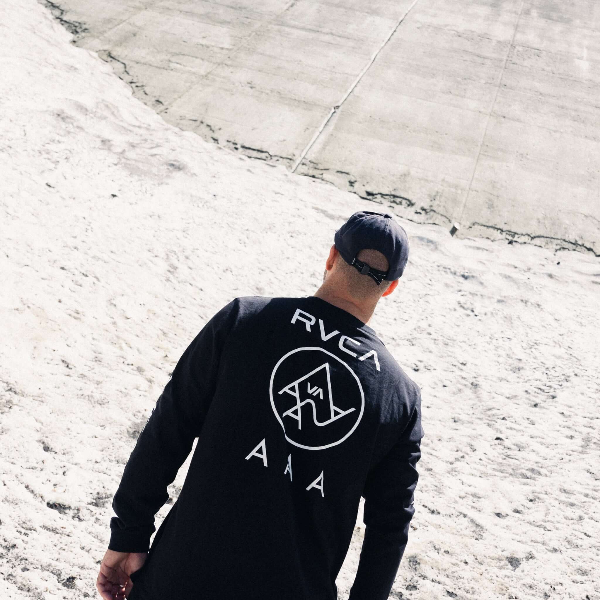 AAA x RVCA Longsleeve Tee