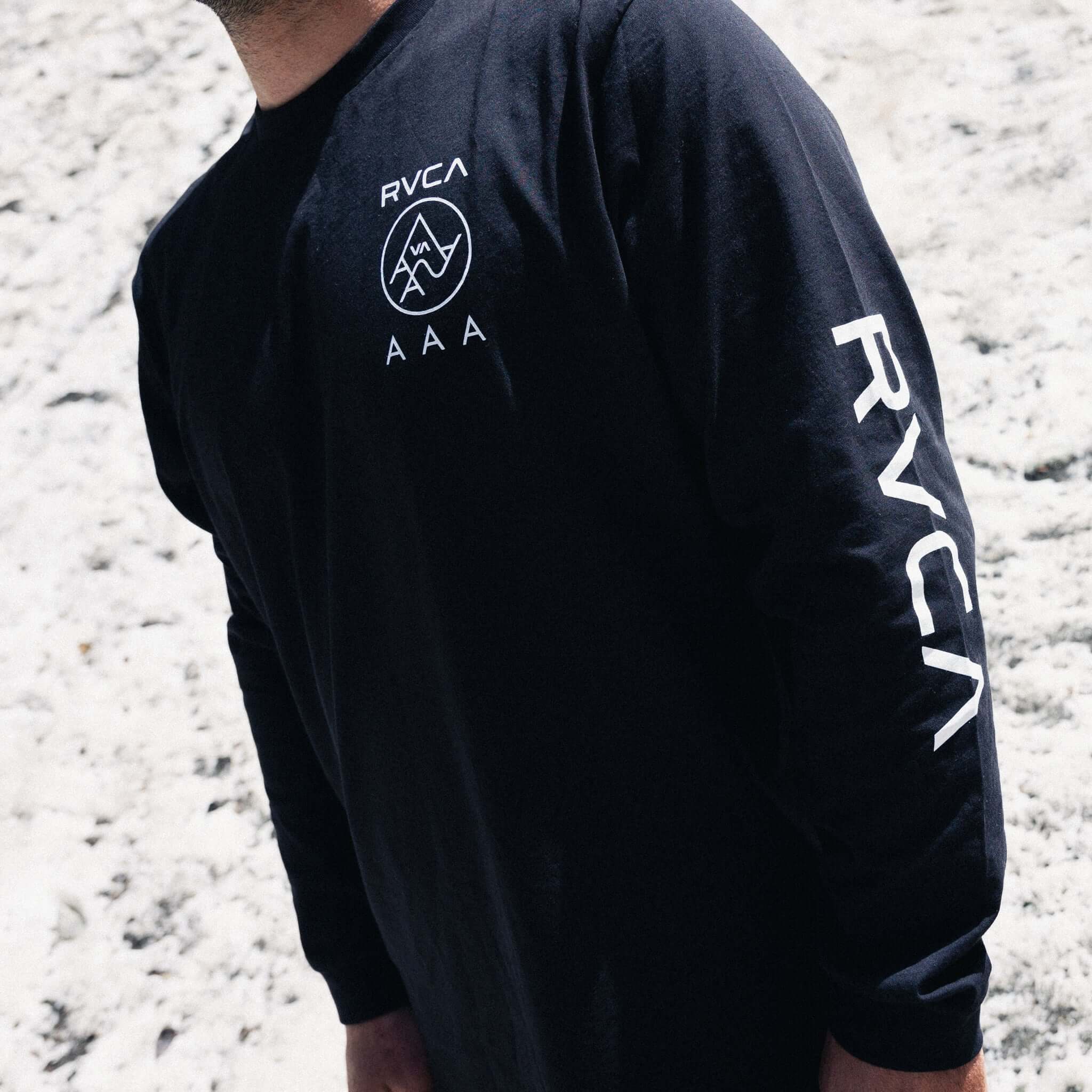 AAA x RVCA Longsleeve Tee